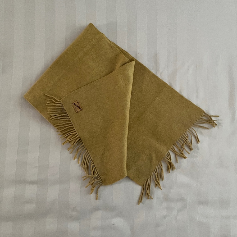 CASHMERE SCARF VINTAGE - Picture 1 of 2